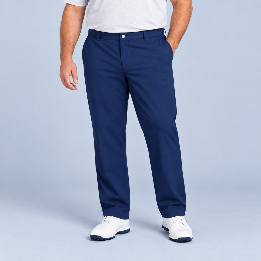 Greg Norman Navy Performance Golf Pants Men's 40x29 XL Athleisure Dadcore Casual